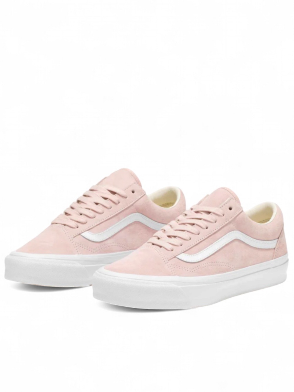 Deadstock NWT Vans LX Old Skool Low Pink Suede Sneakers Size US Men 9.5/ Wmn 11
